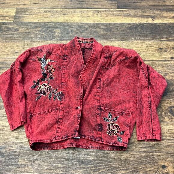 Vintage carol wilcher jacket and high rise pants - Picture 2 of 16